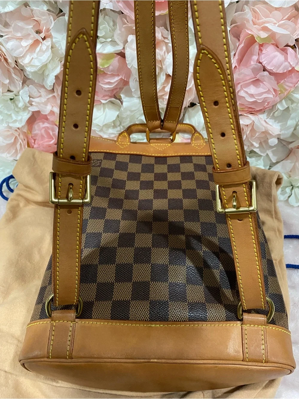 Louis Vuitton Damier Centenaire Soho Backpack